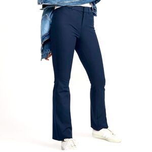 Old Navy High Waisted Pixie Flare navy blue Plus Size pants slacks trousers 24